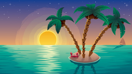 Small Island Landscape Subset