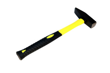 Hammer on a white background. Hammer isolated.