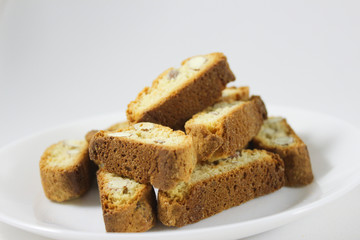 biscotti with almonds