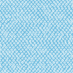 Chaotic abstract ornament. Stylised Shibori ornament. Asian seamless pattern. Imitation of classic japanese dyeing technique. Plain backdrop for decoration, wallpaper or web-page background.