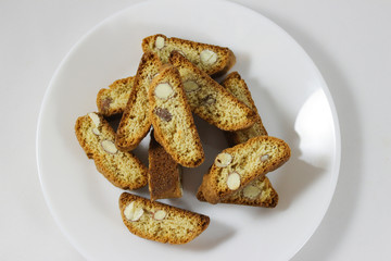 biscotti with almonds