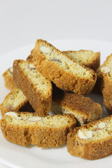 biscotti with almonds