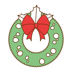 christmas crown decorative icon