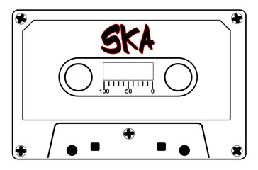 Ska Music Tape Cassette