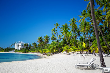 perfect Caribbean beach