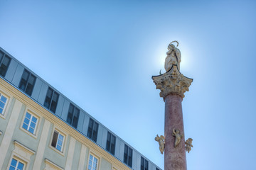 Saint Anne Column in Innsbruck, Austria.