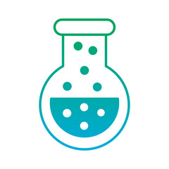 video game flask potion elixir power vector illustration