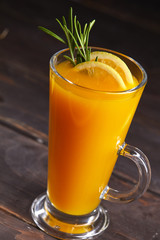 tea with orange and ginger
