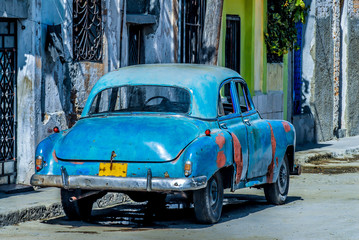 Cuba, old cars havana