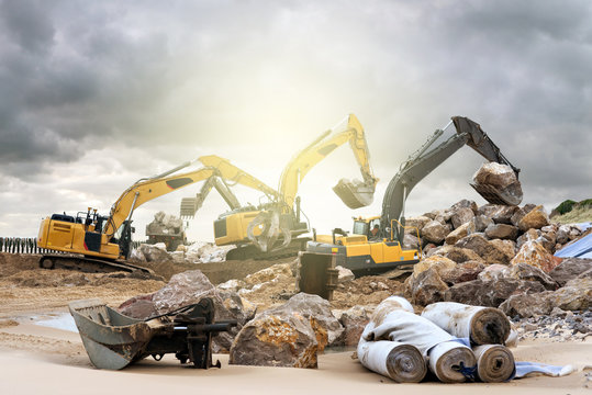 travail en &eacute;quipe sur le chantier