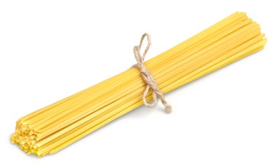 Pasta collection on a white background