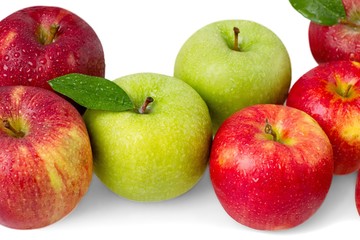 different concepts with apples