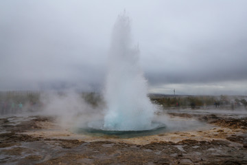 Strokkur Geysir in Iceland