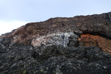Leirhnjukur lava field in Iceland