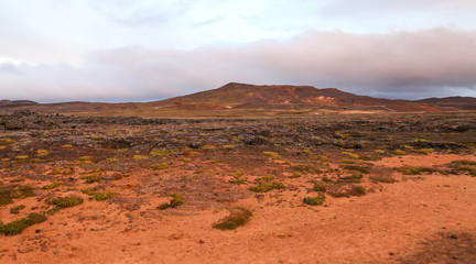 Krafla volcanic area in Iceland