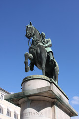 Equestrian Statue of King Christian X in Copenhagen