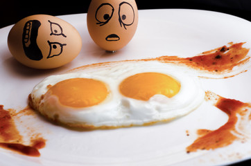 funny eggs, funny smileys