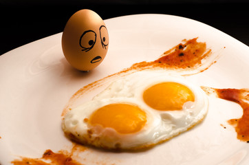 funny eggs, funny smileys