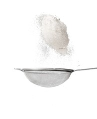 Strainer With Flour