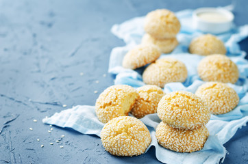 Italian sesame cookies