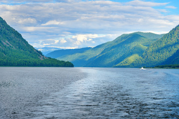 Teletskoye Lake. Northern shore. Altai Republic. Russia