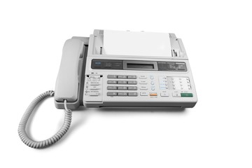Telephone and Fax Machine
