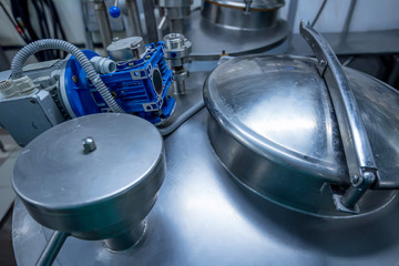 Equipment at dairy plant