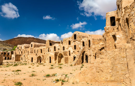 Ksar Ouled Abdelwahed at Ksour Jlidet village in South Tunisia