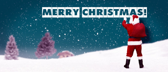 Weihnachtsmann Motiv