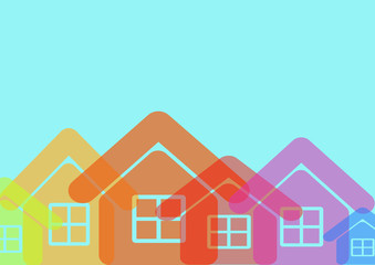 背景素材　家547