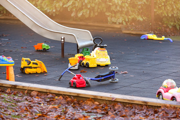 image of the toys on children playground