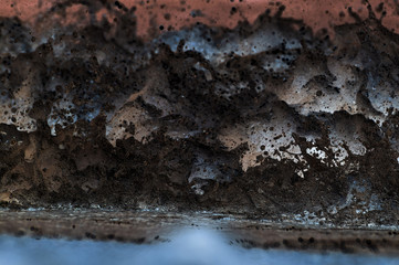 Abstract purple background and texture. Grunge old paint surface