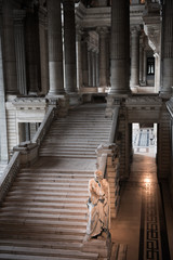 Treppe im Justizpalast Brüssel