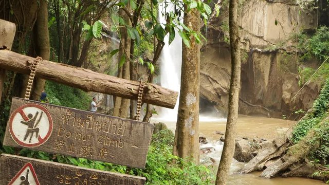 The Thi Lo Su Waterfall