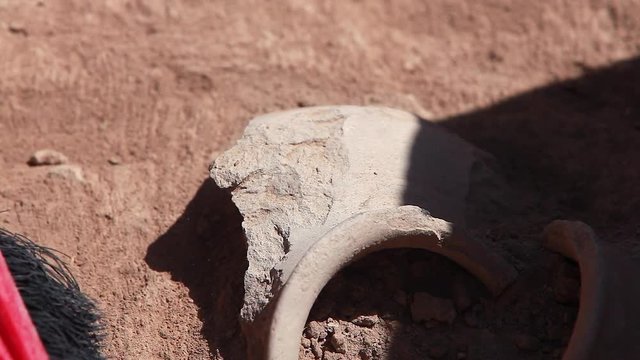 Archaeologist, excavations in middle east, archaeological dig