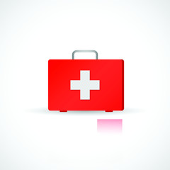 Fototapeta premium First Aid Kit Illustration