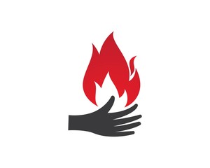 Fire flame Logo Template