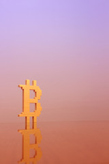 new virtual money bitcoin sign