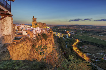 Arcos De La Frontera View From Parador Cadiz Spain
