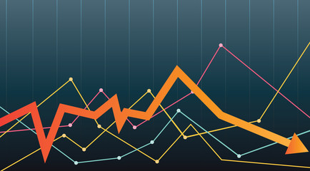 Stock market diagram