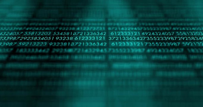 Blue Digital Application Visibility Software Concept  