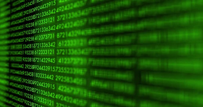 Green digital computer antivirus software application running on a OS 