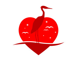 heart stork