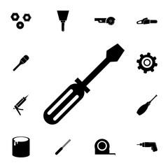 Chisel icon. Set of construction tools icons. Web Icons Premium quality graphic design. Signs, outline symbols collection, simple icons for websites, web design, mobile app