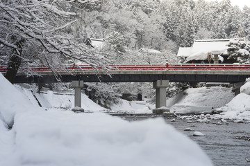 Nakabachi Bridge in Takayama