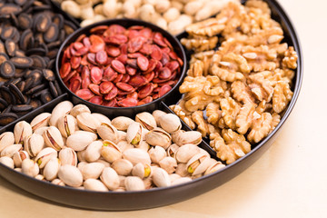 Chinese snack box tray for lunar new year