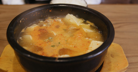 Hot Korean spicy bowl