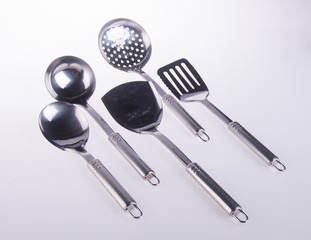 kitchen utensils. kitchen utensilson on a background