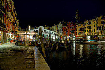 Rialto Bridge at Night