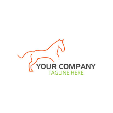Horse logo.  illustration in vector format.